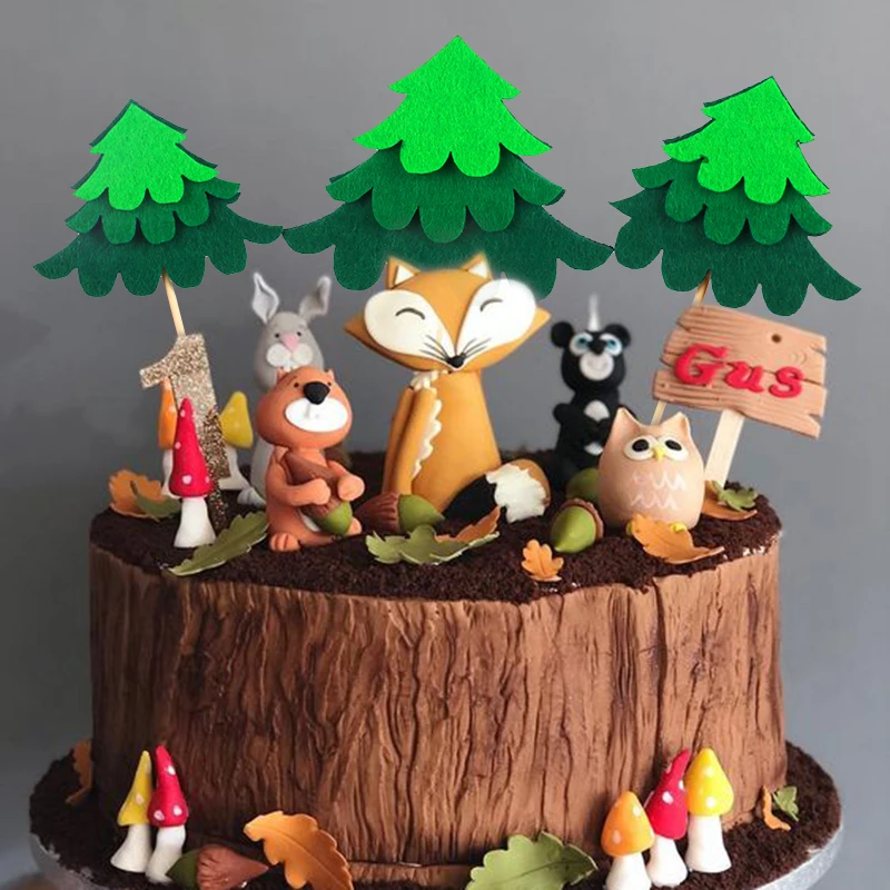 Felt Christmas Tree Cake Topper Navidad Christmas Decorations for Home Green Tree Cupcake Cake Toppers New Year Cake Decor Natal
Felt Christmas Tree Cake Topper Navidad Christmas Decorations for Home Green Tree Cupcake Cake Toppers New Year Cake Decor Natal