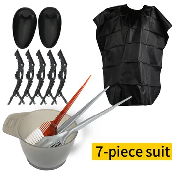 7 Profession Hair Tool Kit Alligator Clip Protection Cloth ran fa shua Comb Dyeing Bowl Ear Hair Dressing Perm Tool
7 Profession Hair Tool Kit Alligator Clip Protection Cloth ran fa shua Comb Dyeing Bowl Ear Hair Dressing Perm Tool