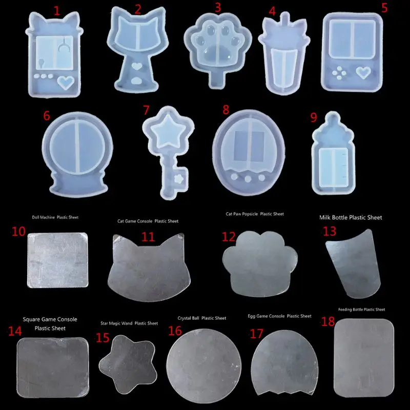 JAVRICK Jewelry Mold Quicksand Cat Paw Game Console Epoxy Resin Silicone Mold Jewelry Pendant Tools
JAVRICK Jewelry Mold Quicksand Cat Paw Game Console Epoxy Resin Silicone Mold Jewelry Pendant Tools