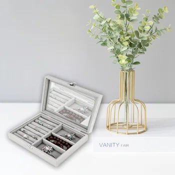 Detachable Small Storage Jewelry Box Gift Square Lucency Box With Cover Velvet Diamonds Rings Earrings
Detachable Small Storage Jewelry Box Gift Square Lucency Box With Cover Velvet Diamonds Rings Earrings