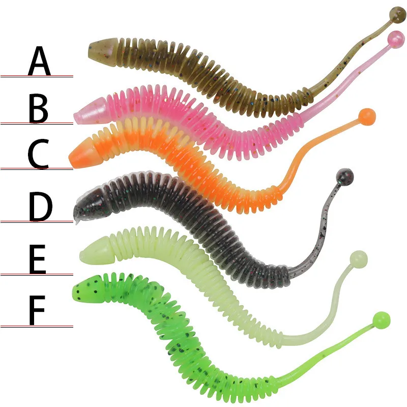 6pcs/lot 80mm Soft Rubber Bait Fishing Lure Jig Wobbler Soft Worm Carp Simulated Soft Fish Fishing Artificial Silicone Material 
6pcs/lot 80mm Soft Rubber Bait Fishing Lure Jig Wobbler Soft Worm Carp Simulated Soft Fish Fishing Artificial Silicone Material