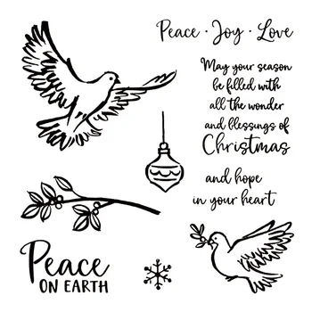 New 2020 Metal Cutting Dies and Scrapbooking For Paper Making Peace Dove Joy Embossing Frames Card Clear Transparent Stamps Set
New 2020 Metal Cutting Dies and Scrapbooking For Paper Making Peace Dove Joy Embossing Frames Card Clear Transparent Stamps Set