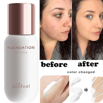 Color changing liquid foundation brighten skin tone Concealer Waterproof Whitening Oil control Lightweight Facial makeup 30ML
Color changing liquid foundation brighten skin tone Concealer Waterproof Whitening Oil control Lightweight Facial makeup 30ML