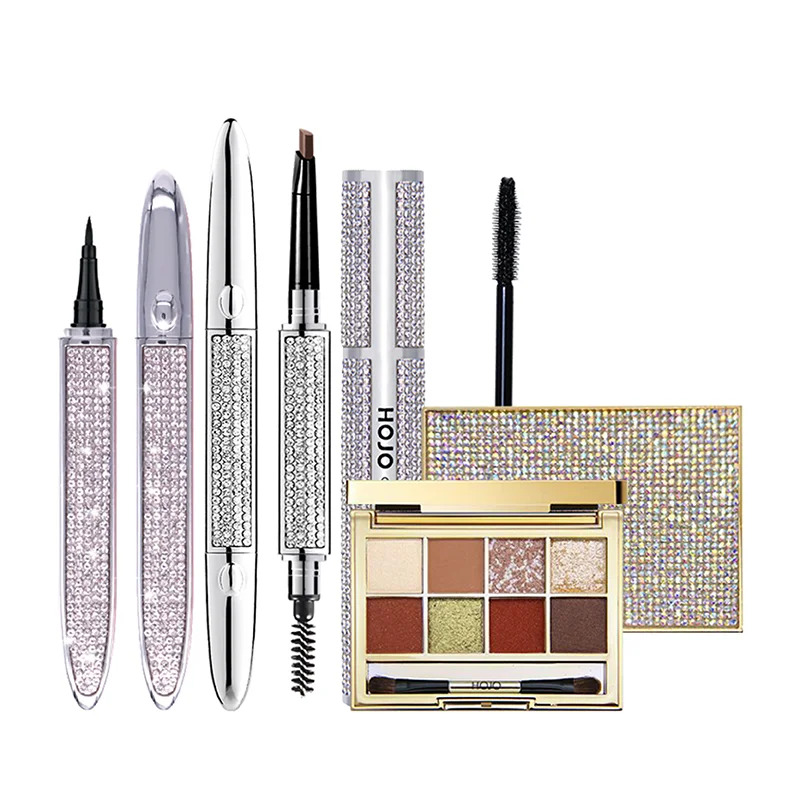 Dazzling Starry Diamond Makeup Set Eyeliner Eyebrow Mascara Eyeshadow Palette Matte Long Lasting Beauty Gift Box Face Cosmetics
Dazzling Starry Diamond Makeup Set Eyeliner Eyebrow Mascara Eyeshadow Palette Matte Long Lasting Beauty Gift Box Face Cosmetics