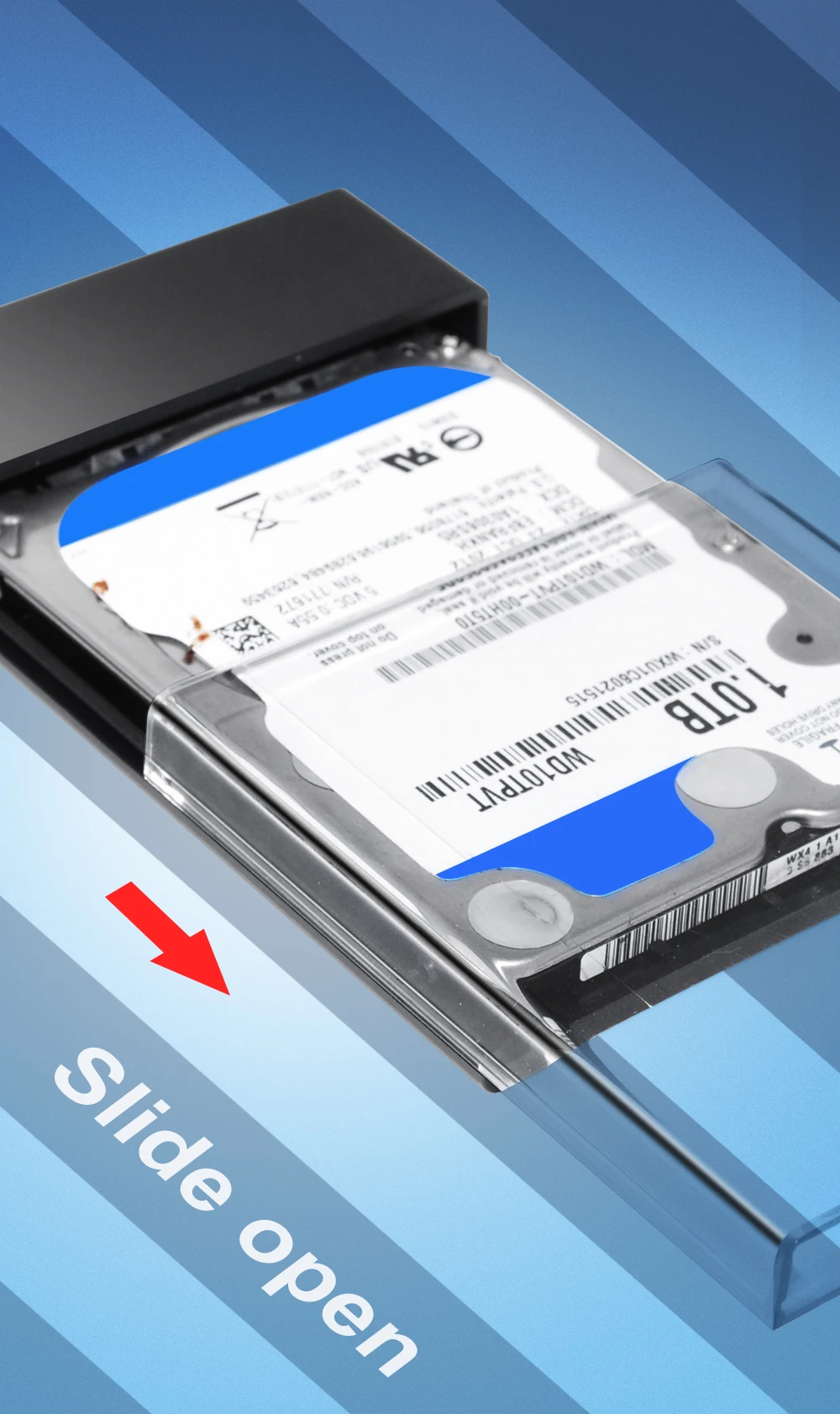 Generic Harddisk Boxs USB C 3.0 TypeC 2.5 Inch HDD SSD Shell SATA External Enclosure Hard Drive