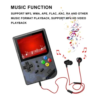 2.8" Full View IPS Screen Retro Handheld Game Console For GBA Mini Pocket Game Machine with 169 Games 16GB Card Gamepad
2.8" Full View IPS Screen Retro Handheld Game Console For GBA Mini Pocket Game Machine with 169 Games 16GB Card Gamepad