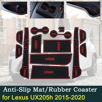 Anti-slip Car Door Rubber Cup Cushion Mats for Lexus UX UX250h UX200 UX300e ZA10 2015~2020 Groove Mat Best Sale Car Accessories
Anti-slip Car Door Rubber Cup Cushion Mats for Lexus UX UX250h UX200 UX300e ZA10 2015~2020 Groove Mat Best Sale Car Accessories