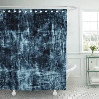 Blue Dye Abstract Tie Dyed Bold Check Navy Indigo Shower Curtain Waterproof Polyester Fabric 60 x 72 Inches Set with Hooks
Blue Dye Abstract Tie Dyed Bold Check Navy Indigo Shower Curtain Waterproof Polyester Fabric 60 x 72 Inches Set with Hooks