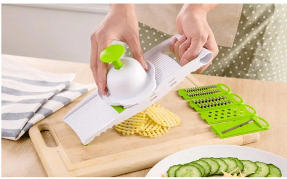 2019Creative 5 in 1 ABS Adjustable Mandoline Vegetable Fruit Slicer Dicer Chopper Nicer Grater Tools Fruit & Vegetable Tools
2019Creative 5 in 1 ABS Adjustable Mandoline Vegetable Fruit Slicer Dicer Chopper Nicer Grater Tools Fruit & Vegetable Tools