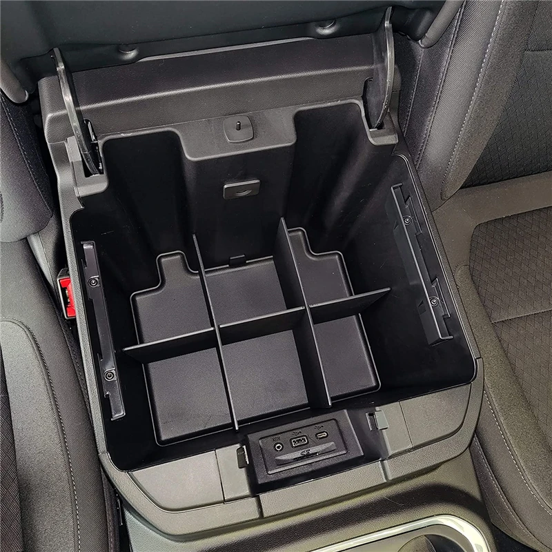 Center Console Divider and Tray Organizer For Chevy Silverado 1500 / GMC Sierra 1500 2019-2023 and 2500/3500 HD 2020-2023
Center Console Divider and Tray Organizer For Chevy Silverado 1500 / GMC Sierra 1500 2019-2023 and 2500/3500 HD 2020-2023