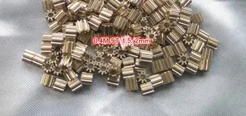 0.4M 9T copper gear 1.48 1.5 1.98 2 mm hole diameter Motor shaft thickness 4mm outer diameter 4.4mm gear
0.4M 9T copper gear 1.48 1.5 1.98 2 mm hole diameter Motor shaft thickness 4mm outer diameter 4.4mm gear
