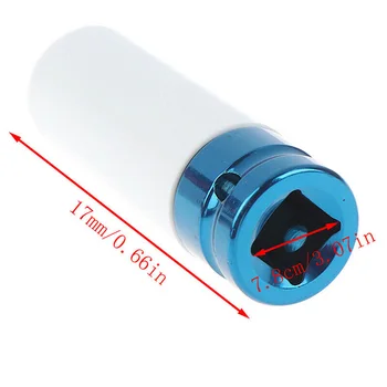 17mm 19mm 21mm Tire Protection Sleeve Wall Wheel Deep Impact Nut Remover Socket 1/2 Inch Drive Ratchets / Rods
17mm 19mm 21mm Tire Protection Sleeve Wall Wheel Deep Impact Nut Remover Socket 1/2 Inch Drive Ratchets / Rods