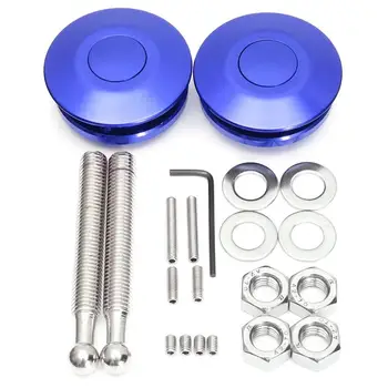 2 pcs Universal Aluminum Quick Release Bonnet Pin Push Button Billet Hood Pins Lock Clip Car Quick Latch Engine
2 pcs Universal Aluminum Quick Release Bonnet Pin Push Button Billet Hood Pins Lock Clip Car Quick Latch Engine