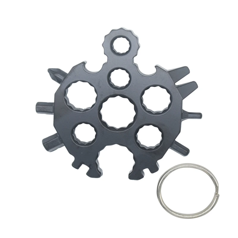 20 In 1 Snowflake Multi Pocket Tool Keyring Spanner Hex Wrench Multifunction Camp Survive Outdoor Hike
20 In 1 Snowflake Multi Pocket Tool Keyring Spanner Hex Wrench Multifunction Camp Survive Outdoor Hike