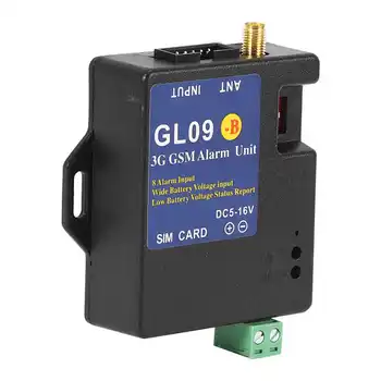 Alarms Security System 8 Input GSM Alarm System Wireless Alert Module GL09‑B 3G for Home Security Wireless Home Security
Alarms Security System 8 Input GSM Alarm System Wireless Alert Module GL09‑B 3G for Home Security Wireless Home Security
