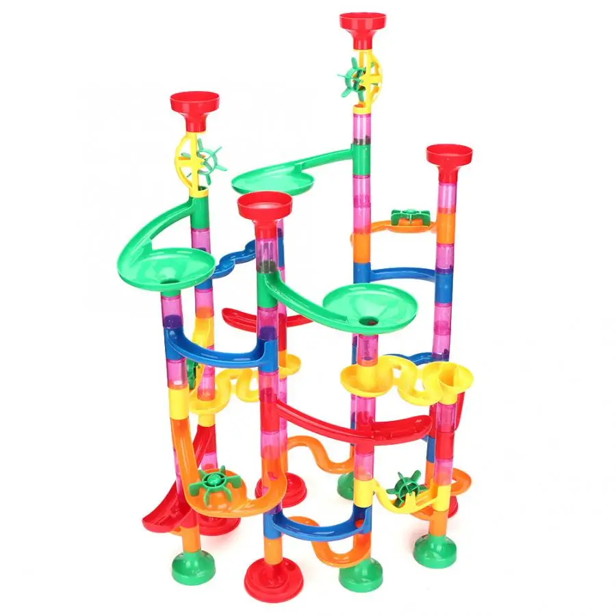 109PCS DIY Track Building Pipe Blocks For Children Ball Circuit Marble Race Run Maze Balls Building Blocks Toys Educational Toys
109PCS DIY Track Building Pipe Blocks For Children Ball Circuit Marble Race Run Maze Balls Building Blocks Toys Educational Toys