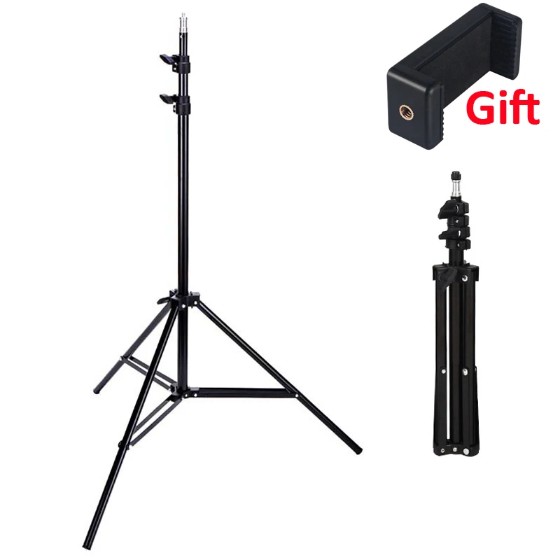 2M Photography Light Tripod Stand Phone Camera Ring Light Stand Photo Studio Relfectors Softbox Background Video Flash Lighting
2M Photography Light Tripod Stand Phone Camera Ring Light Stand Photo Studio Relfectors Softbox Background Video Flash Lighting