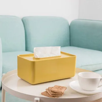 Yellow Simple Tissue Box Rectangle Paper Towel Holder Desktop Napkin Storage Container Kitchen Tissue Tray For Home Office
Yellow Simple Tissue Box Rectangle Paper Towel Holder Desktop Napkin Storage Container Kitchen Tissue Tray For Home Office