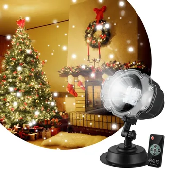 LED Spotlight Waterproof Outdoor Snowfall Projector Light Christmas Landscape Motion Projector Lights with Remote Control new
LED Spotlight Waterproof Outdoor Snowfall Projector Light Christmas Landscape Motion Projector Lights with Remote Control new