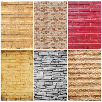 SHENGYONGBAO Art Fabric Custom Photography Prop outdoor+Brick wall theme Photo Studio Background 200206SS-04