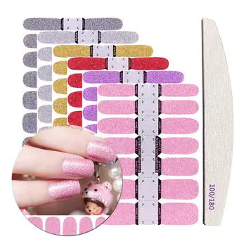 Nail Stickers Glitter Polish Wraps Full Cover Diy Manicure Nail Art Decoration Environmental Friendly Sticker Ornament Decal
Nail Stickers Glitter Polish Wraps Full Cover Diy Manicure Nail Art Decoration Environmental Friendly Sticker Ornament Decal