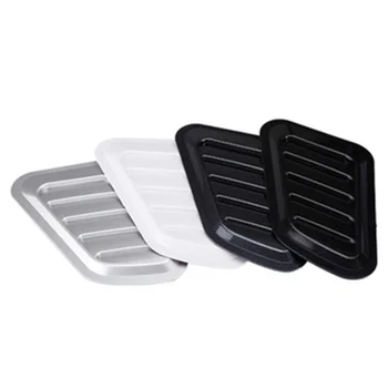 2PCS Car Front Engine Cover Sticker Decorative Air Outlet Flow Intake Scoop Turbo Bonnet Vent Cover Hood Auto Parts 
2PCS Car Front Engine Cover Sticker Decorative Air Outlet Flow Intake Scoop Turbo Bonnet Vent Cover Hood Auto Parts