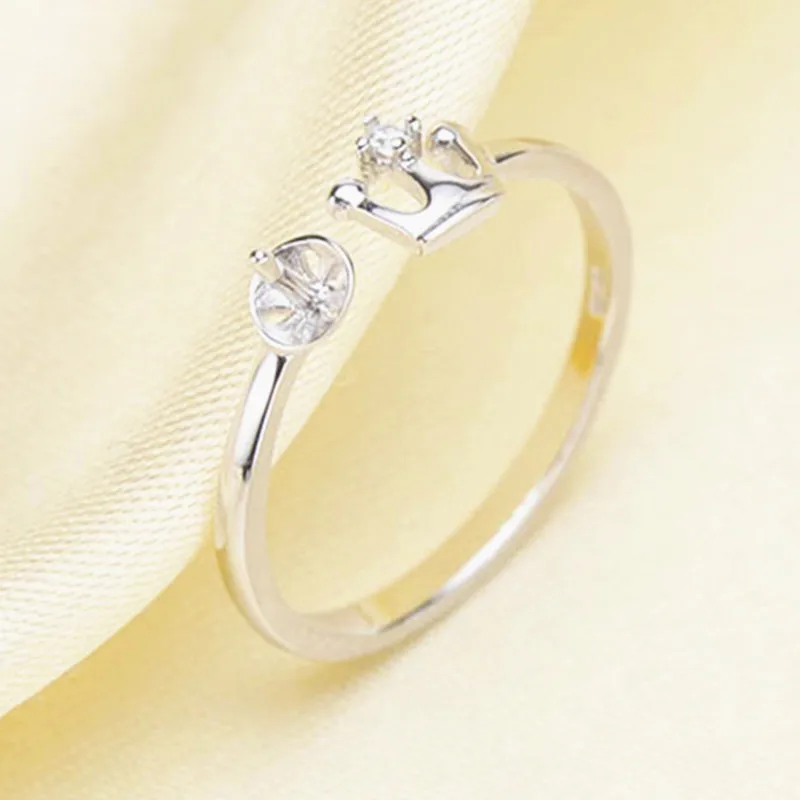 925 Silver Plated Fashion flower Pearl Ring Accessory Adjustable Ring Making Mountings DIY Rings Jewelry Making Gift
925 Silver Plated Fashion flower Pearl Ring Accessory Adjustable Ring Making Mountings DIY Rings Jewelry Making Gift