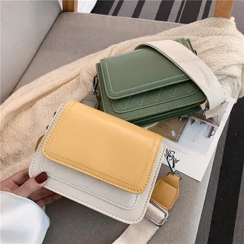 The New Tide Korean Version of the Wild Shoulder Bag Wide Shoulder Shoulder Contrast Small Package
The New Tide Korean Version of the Wild Shoulder Bag Wide Shoulder Shoulder Contrast Small Package
