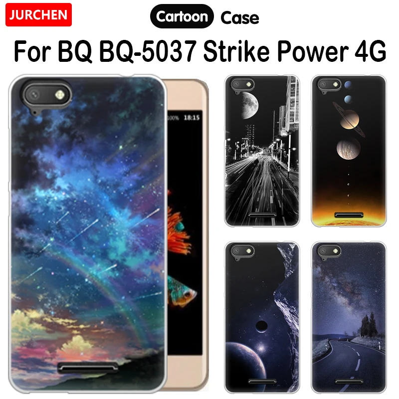 Чехол JURCHEN для BQ BQ-5037 Strike Power 4G 5 0 " силиконовый мягкий защитный чехол BQS-5037 ТПУ