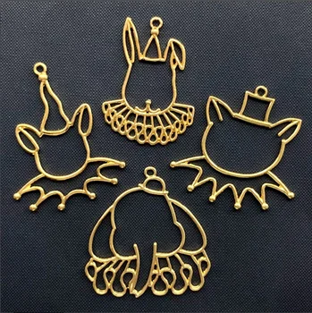 Circus Animal Clown Open Bezel Jewlery Making Findings Pendant Gold Charm Setting Cabochon Setting UV Resin Jewelry Bezels
Circus Animal Clown Open Bezel Jewlery Making Findings Pendant Gold Charm Setting Cabochon Setting UV Resin Jewelry Bezels