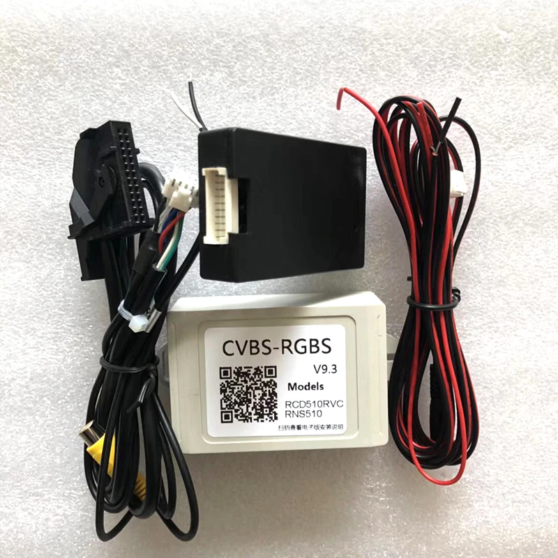 Фото Адаптер для камеры RNS510 с RGB на CVBS AV адаптер заднего вида конвертер - купить