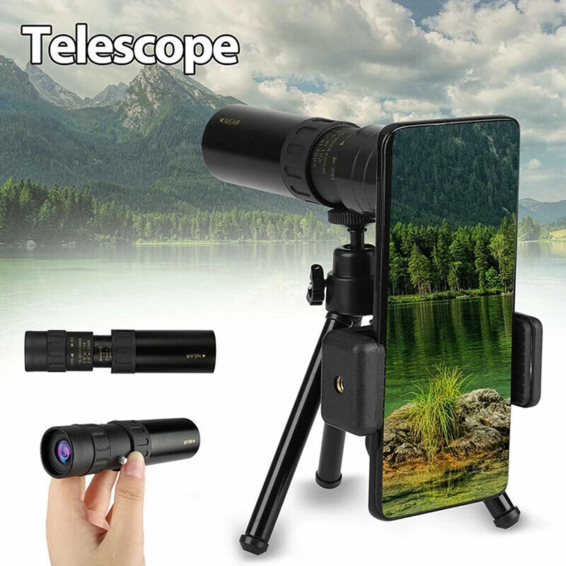 4K 10-300X40mm Super Telephoto Zoom Monocular Telescope Portable 2020 B2AM Single Binoculars Hunting Tourism Camping
4K 10-300X40mm Super Telephoto Zoom Monocular Telescope Portable 2020 B2AM Single Binoculars Hunting Tourism Camping