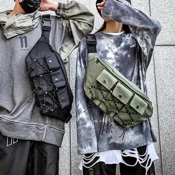 MANFUNI Large-capacity Waist Bag Female 2020 New Oxford Cloth Street Style Sports Chest Bag Reflective Function Shoulder Bag
MANFUNI Large-capacity Waist Bag Female 2020 New Oxford Cloth Street Style Sports Chest Bag Reflective Function Shoulder Bag