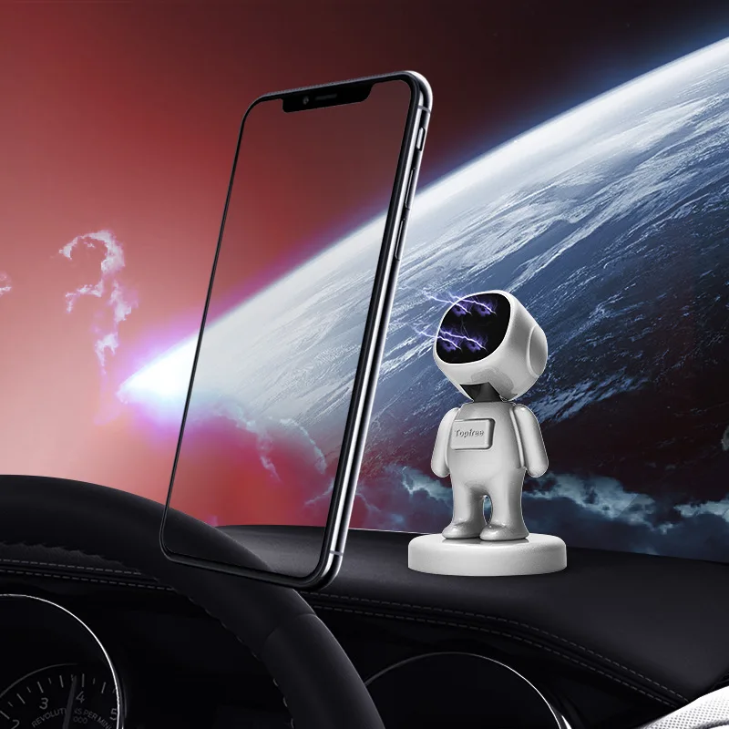 Magnetic Phone Holder For Car Dashboard 360 Rotation Astronaut Mobile Phone Mount For iPhone Xiaomi MI 9 CC9 Cell Phone Stand
Magnetic Phone Holder For Car Dashboard 360 Rotation Astronaut Mobile Phone Mount For iPhone Xiaomi MI 9 CC9 Cell Phone Stand