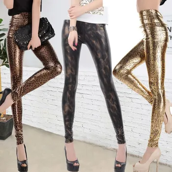 2020 Womens PU Leather Pants High Elastic Waist Leggings Not Crack Slim Sexy Leopard Print Leggings Serpentine Trousers FY99
2020 Womens PU Leather Pants High Elastic Waist Leggings Not Crack Slim Sexy Leopard Print Leggings Serpentine Trousers FY99