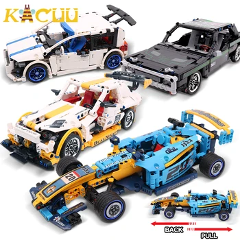 Creative City Pull Back Extreme Speed Super Racing Car Building Blocks Technic Assembly Function Model DIY Bricks Toy For Kids
Creative City Pull Back Extreme Speed Super Racing Car Building Blocks Technic Assembly Function Model DIY Bricks Toy For Kids