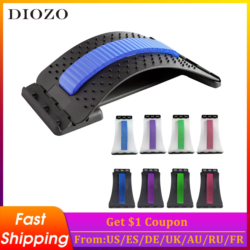 DIOZO Back Massage Muscle Stretcher Posture Corrector Stretch Relax Stretcher Lumbar Support Spine Pain Relief Chiropractic
DIOZO Back Massage Muscle Stretcher Posture Corrector Stretch Relax Stretcher Lumbar Support Spine Pain Relief Chiropractic