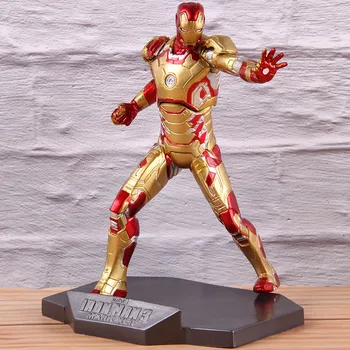 Iron-Man Mark 42 Marvel Avengers Iron Man 3 PVC Collectible Action Figure Ironman Mark XLII Model Toy Art Scale 1/10
Iron-Man Mark 42 Marvel Avengers Iron Man 3 PVC Collectible Action Figure Ironman Mark XLII Model Toy Art Scale 1/10