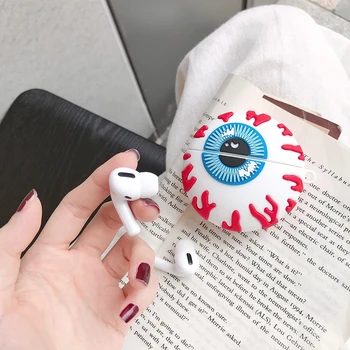Terror eyeball Headphone Case For AirPods 1 2 pro Charging Box Soft Silicone Wireless Bluetooth Earphone Protective Cover Coque
Terror eyeball Headphone Case For AirPods 1 2 pro Charging Box Soft Silicone Wireless Bluetooth Earphone Protective Cover Coque