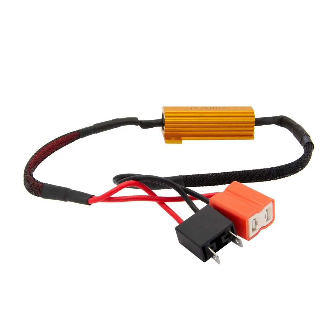 2pcs/set H7 Headlight LED SMD CANBUS No Error 50W Resistors Resistance Decoder Harness Decoder Light Error Free Adapter Kit
2pcs/set H7 Headlight LED SMD CANBUS No Error 50W Resistors Resistance Decoder Harness Decoder Light Error Free Adapter Kit