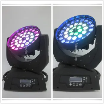E-4/lot DMX Three Ring Control 36x18W RGBWA+UV 6in1 Led Moving Head Zoom Wash DJ Stage Light
E-4/lot DMX Three Ring Control 36x18W RGBWA+UV 6in1 Led Moving Head Zoom Wash DJ Stage Light