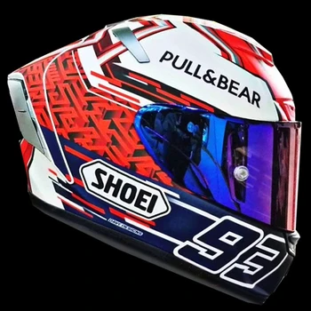 Full Face Motorcycle helmet X14 93 marquezz Helmet blue ant anti-fog visor Riding Motocross Racing Motobike Helmet
Full Face Motorcycle helmet X14 93 marquezz Helmet blue ant anti-fog visor Riding Motocross Racing Motobike Helmet