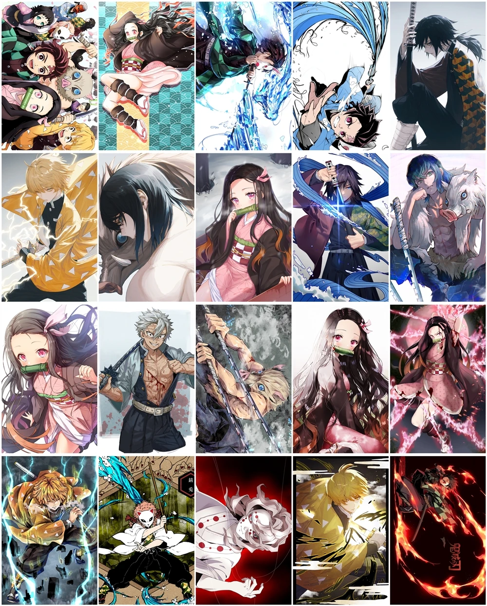 20pcs one Set Demon Slayer Kimetsu No Yaiba Anime Manga Card Paster IC Card Stickers A030
20pcs one Set Demon Slayer Kimetsu No Yaiba Anime Manga Card Paster IC Card Stickers A030