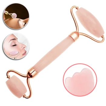 Facial Massage Tools Jade Roller Gua Sha Scraping Face Massage Tool Set Natural Jade Promote Blood Circulation
Facial Massage Tools Jade Roller Gua Sha Scraping Face Massage Tool Set Natural Jade Promote Blood Circulation