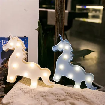Unicorn LED Night Light Fairy Lamp Photo Props Modeling Lampara Table Desk Lampara Home Bedroom Decoration Lighting Decor Lights
Unicorn LED Night Light Fairy Lamp Photo Props Modeling Lampara Table Desk Lampara Home Bedroom Decoration Lighting Decor Lights