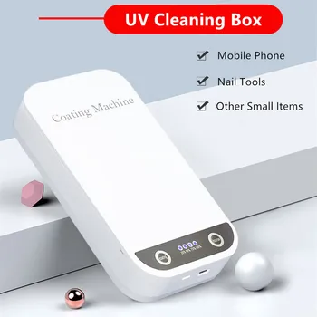 Ultraviolet Phone Nail Tool Cleaning Box Multifunctional USB Charging for Mobile Phone Nail File Manicure Tool UV Clean Tool Box
Ultraviolet Phone Nail Tool Cleaning Box Multifunctional USB Charging for Mobile Phone Nail File Manicure Tool UV Clean Tool Box