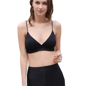 Comfort Wireless Female Underwear Lingerie Sexy Deep V Bras for Women No Wire Push Up Seamless Bra
Comfort Wireless Female Underwear Lingerie Sexy Deep V Bras for Women No Wire Push Up Seamless Bra