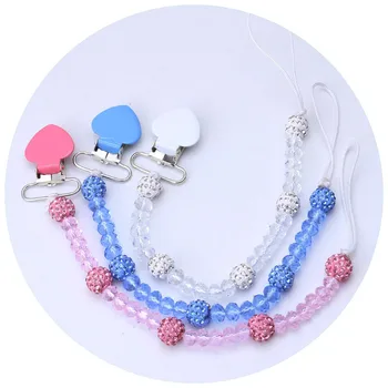 Hot Baby Teether Bracelet Food Grade Crystal Beads Chews Nurse Pacifier Clip Holder Pacifier Chains Teether Toy for Newborn Gift 
Hot Baby Teether Bracelet Food Grade Crystal Beads Chews Nurse Pacifier Clip Holder Pacifier Chains Teether Toy for Newborn Gift
