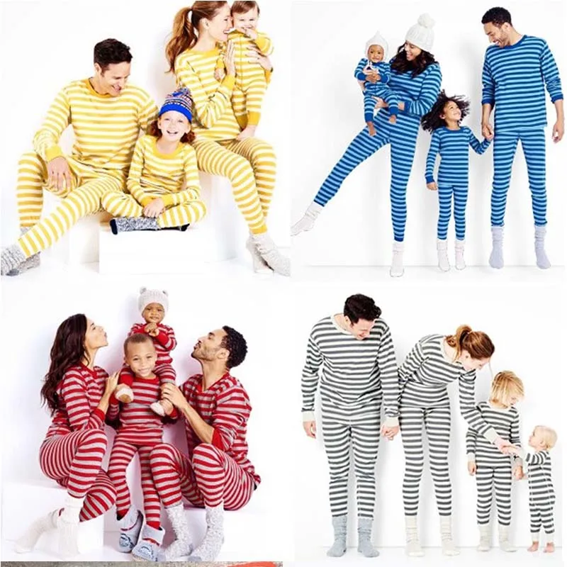 Christmas Family Outfits Dressed Pyjamas Mama Papa Baby Baby Young Girls Kids Pyjamas Sets Stripe Nightdresses Baby Clothes Sets
Christmas Family Outfits Dressed Pyjamas Mama Papa Baby Baby Young Girls Kids Pyjamas Sets Stripe Nightdresses Baby Clothes Sets