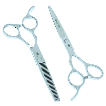 SMITH CHU 5.5/6 inch Professional Left Hand Hairdressing Scissors Thinning Barber Scissor Set 440C Hair Cutting Scissors A0046C
SMITH CHU 5.5/6 inch Professional Left Hand Hairdressing Scissors Thinning Barber Scissor Set 440C Hair Cutting Scissors A0046C